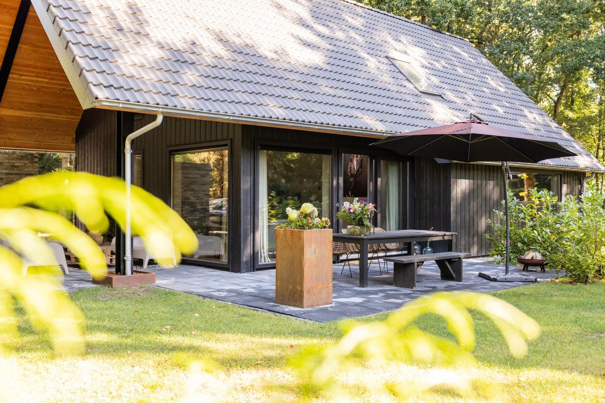 Villa Midden In De Bossen Bij Schapendrift 29 Appelscha Esterno foto