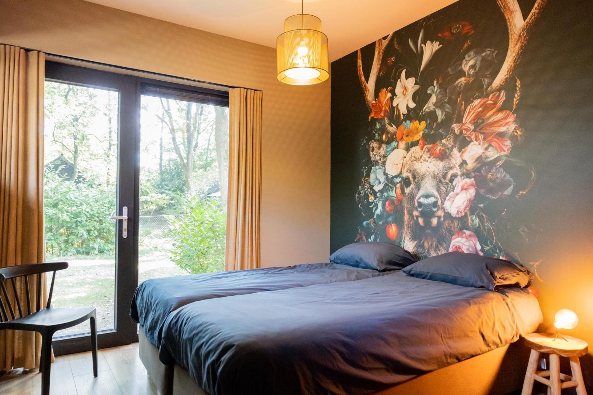 Villa Midden In De Bossen Bij Schapendrift 29 Appelscha Esterno foto